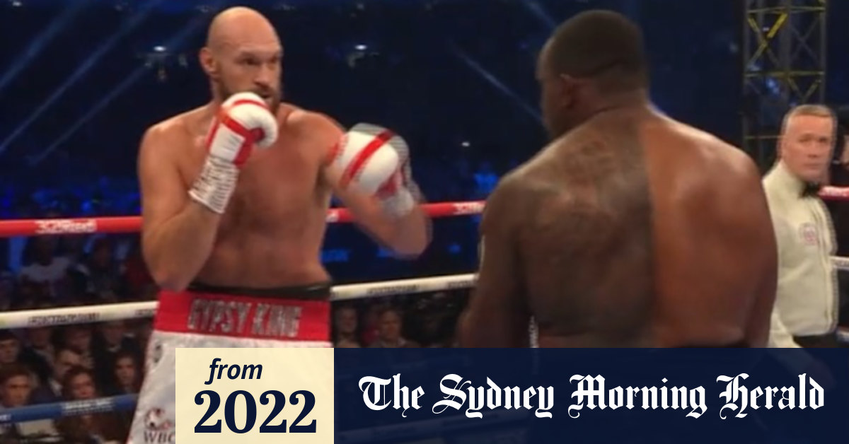 Video Fury, Whyte trade punches